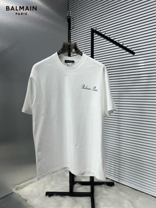 Balmain Paris Round Neck Tshirt