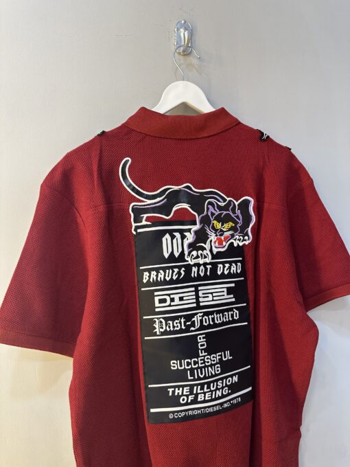 Diesel Half Sleeve Polo Tshirt - Image 2