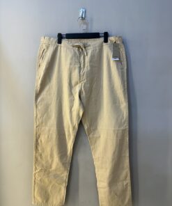 Mango Cotton & Linen Trouser