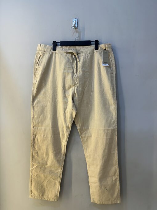 Mango Cotton & Linen Trouser