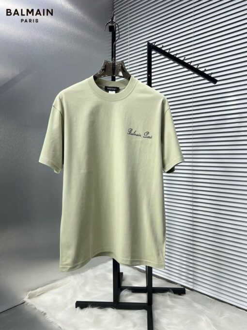 Balmain Paris Round Neck Tshirt